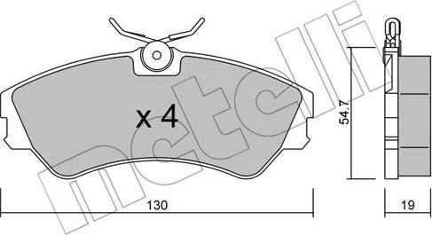 Metelli 22-0162-0 - Oil Filter autospares.lv