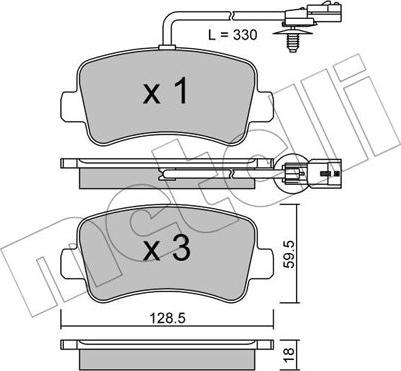 Metelli 22-0899-0 - Oil Filter autospares.lv