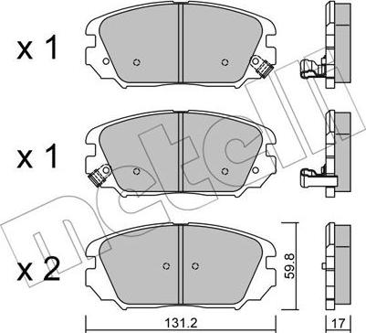 Metelli 22-0885-0 - Oil Filter autospares.lv