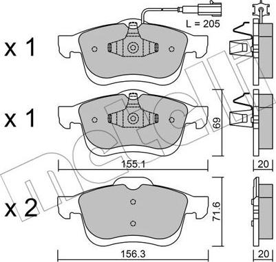 Metelli 22-0824-0 - Oil Filter autospares.lv