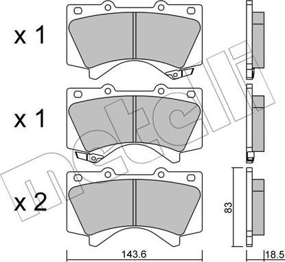 Metelli 22-0821-0 - Oil Filter autospares.lv