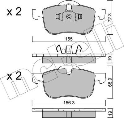 Metelli 22-0309-0 - Oil Filter autospares.lv