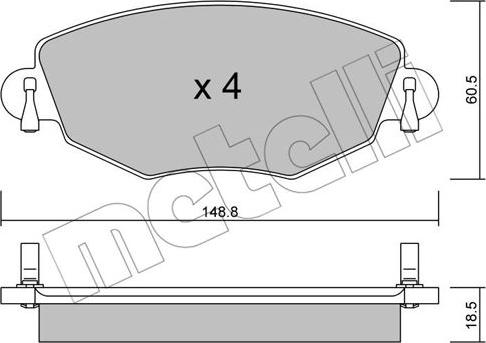 Metelli 22-0318-0 - Oil Filter autospares.lv