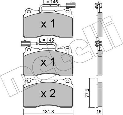 Metelli 22-0288-0 - Oil Filter autospares.lv