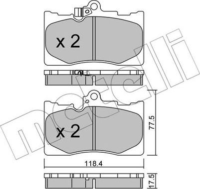 Metelli 22-0799-0 - Oil Filter autospares.lv