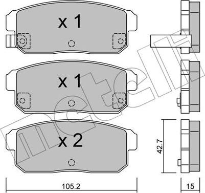 Metelli 22-0733-0 - Oil Filter autospares.lv