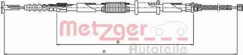 Metzger 461.9 - Cable, parking brake autospares.lv