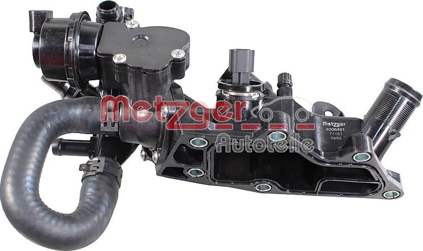 Metzger 4006491 - Coolant thermostat / housing autospares.lv