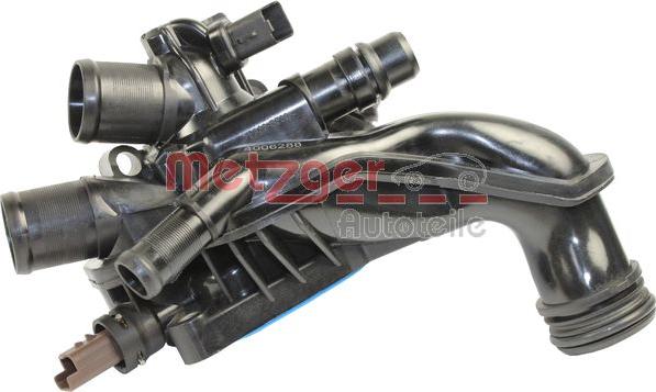 Metzger 4006288 - Coolant thermostat / housing autospares.lv