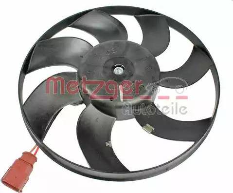Metzger 4002002 - Fan, radiator autospares.lv
