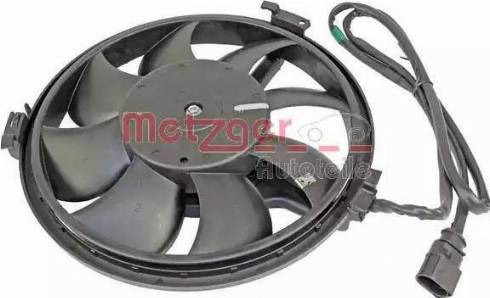 Metzger 4002011 - Fan, radiator autospares.lv