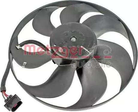 Metzger 4002006 - Fan, radiator autospares.lv