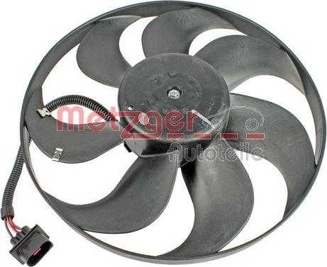 Metzger 4002013 - Fan, radiator autospares.lv