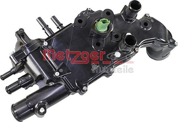 Metzger 4010282 - Coolant thermostat / housing autospares.lv