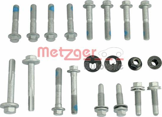 Metzger 55005249 - Mounting Kit, control lever autospares.lv