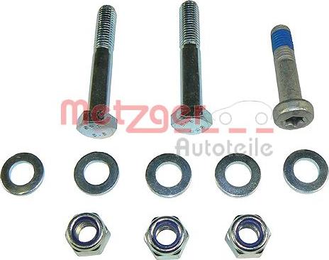 Metzger 55002418 - Mounting Kit, control lever autospares.lv