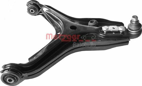 Metzger 58011502 - Track Control Arm autospares.lv