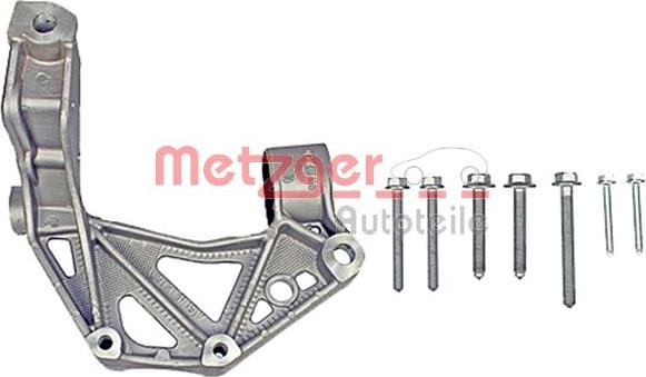 Metzger 58081002 - Steering Knuckle, wheel suspension autospares.lv