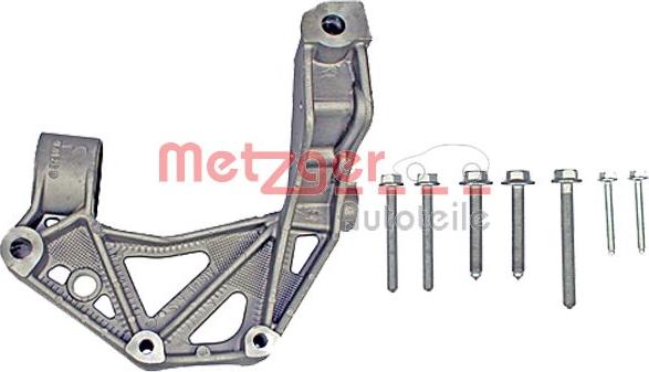 Metzger 58081101 - Steering Knuckle, wheel suspension autospares.lv