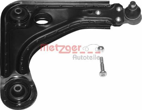 Metzger 58039612 - Track Control Arm autospares.lv