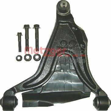 Metzger 58024801 - Track Control Arm autospares.lv