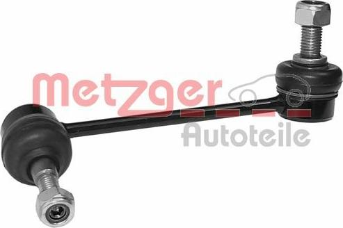 Metzger 53040112 - Rod / Strut, stabiliser autospares.lv