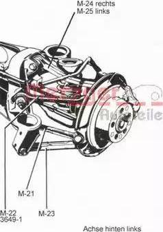 Metzger 88048719 - Track Control Arm autospares.lv