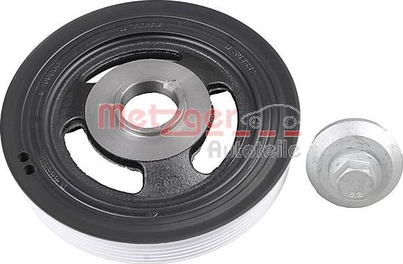 Metzger 6400098 - Belt Pulley, crankshaft autospares.lv