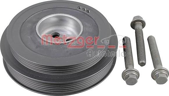 Metzger 6400097 - Belt Pulley, crankshaft autospares.lv