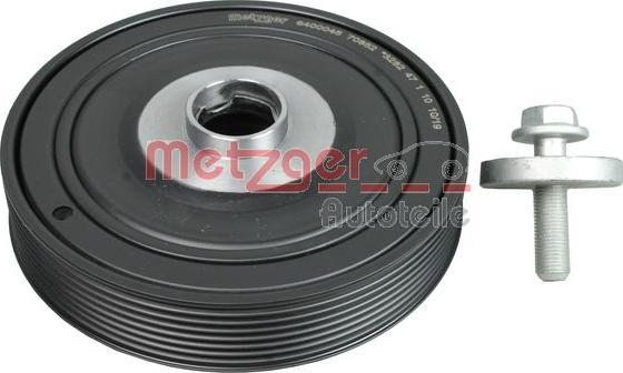 Metzger 6400045 - Belt Pulley, crankshaft autospares.lv
