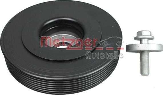 Metzger 6400045 - Belt Pulley, crankshaft autospares.lv