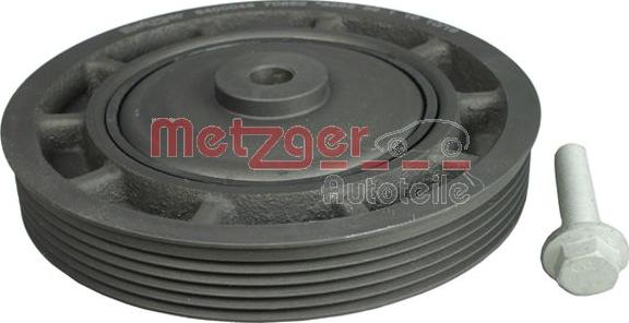 Metzger 6400048 - Belt Pulley, crankshaft autospares.lv