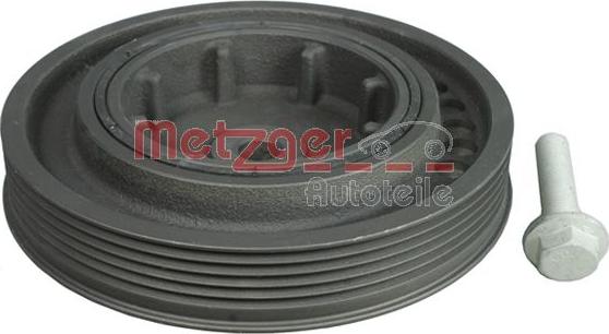 Metzger 6400048 - Belt Pulley, crankshaft autospares.lv