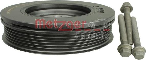 Metzger 6400043 - Belt Pulley, crankshaft autospares.lv
