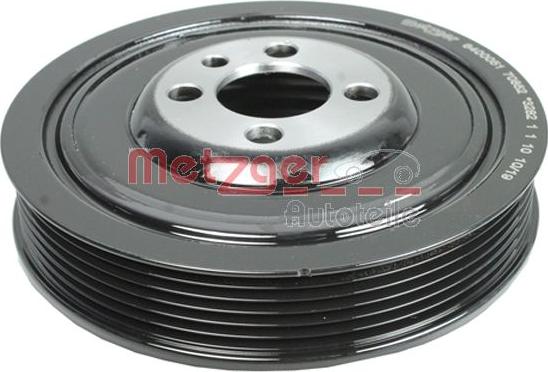 Metzger 6400051 - Belt Pulley, crankshaft autospares.lv