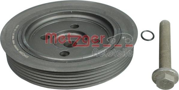 Metzger 6400060 - Belt Pulley, crankshaft autospares.lv