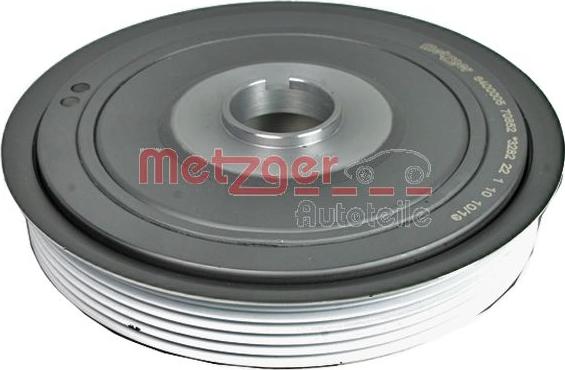 Metzger 6400005 - Belt Pulley, crankshaft autospares.lv