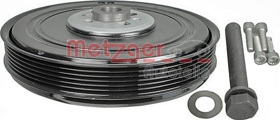 Metzger 6400001 - Belt Pulley, crankshaft autospares.lv
