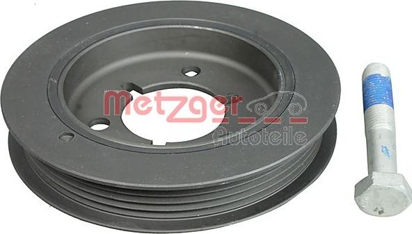 Metzger 6400011 - Belt Pulley, crankshaft autospares.lv