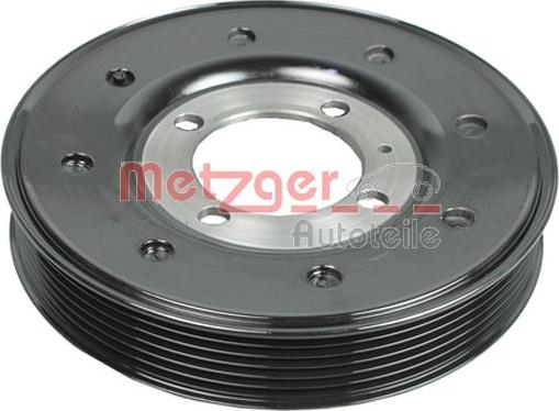 Metzger 6400080 - Belt Pulley, crankshaft autospares.lv