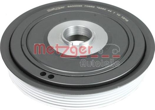 Metzger 6400035 - Belt Pulley, crankshaft autospares.lv