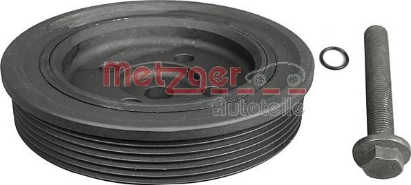 Metzger 6400036 - Belt Pulley, crankshaft autospares.lv