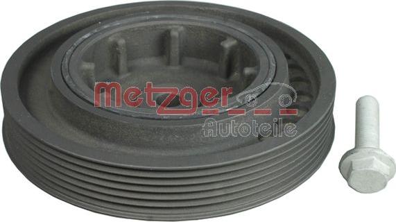 Metzger 6400074 - Belt Pulley, crankshaft autospares.lv