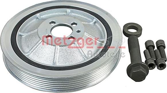 Metzger 6400073 - Belt Pulley, crankshaft autospares.lv