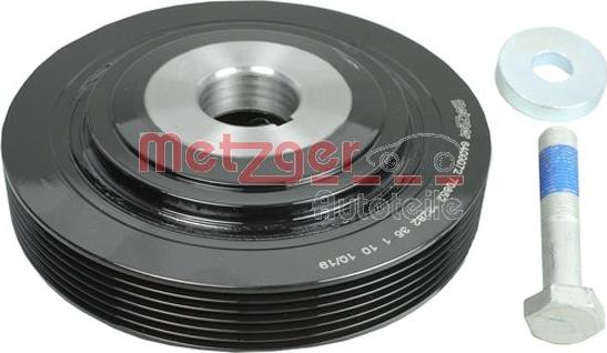 Metzger 6400072 - Belt Pulley, crankshaft autospares.lv