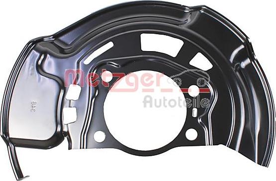 Metzger 6115458 - Splash Panel, guard, brake disc autospares.lv