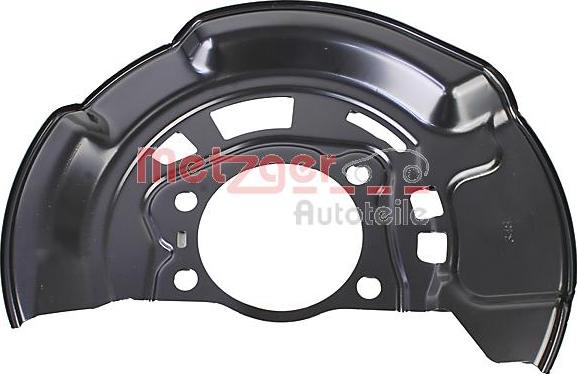 Metzger 6115438 - Splash Panel, guard, brake disc autospares.lv