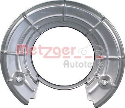 Metzger 6115509 - Splash Panel, guard, brake disc autospares.lv