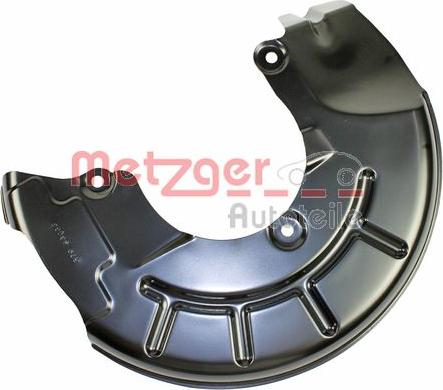 Metzger 6115059 - Splash Panel, guard, brake disc autospares.lv