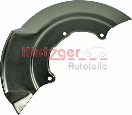 Metzger 6115058 - Splash Panel, guard, brake disc autospares.lv